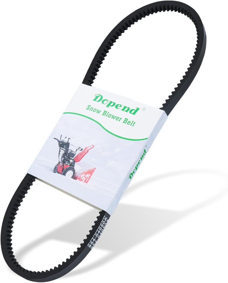 Dopend 954-04050A Snow Thrower Auger Belt 1/2’’ x 35’’ for Craftsman, MTD, Cub Cadet, Huskee Snow Blower Belt, Troy Bilt Squall 2100 Parts, Replaces 754-04050, 754-04050A, 954-04050 Auger Belt - Image 1